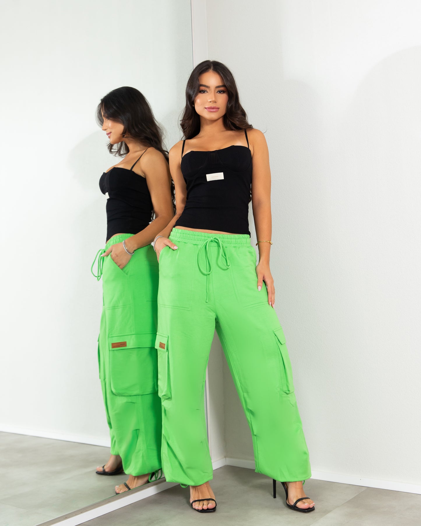 sweatshirt cargo pants