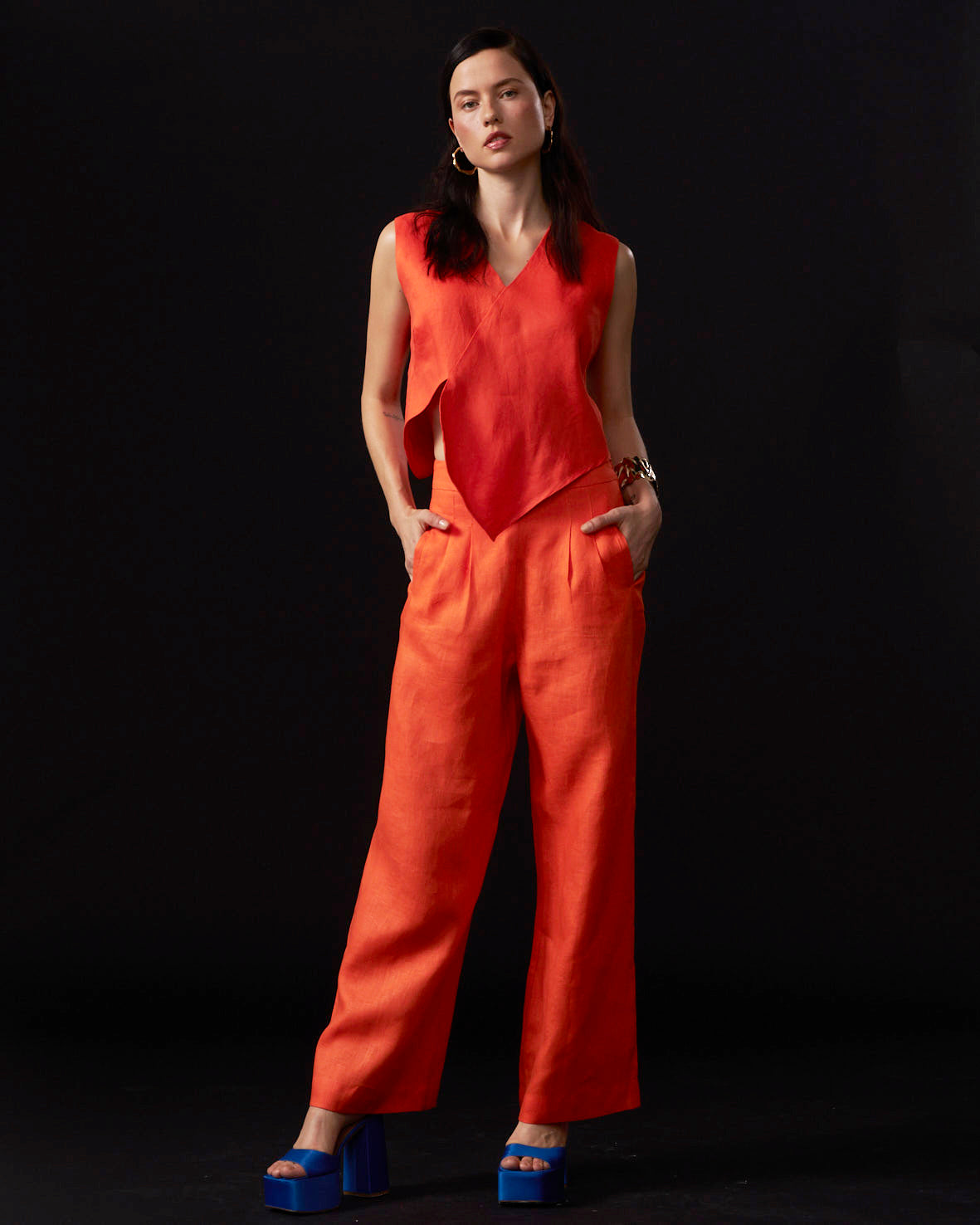 Blusa traspassada - Kronne