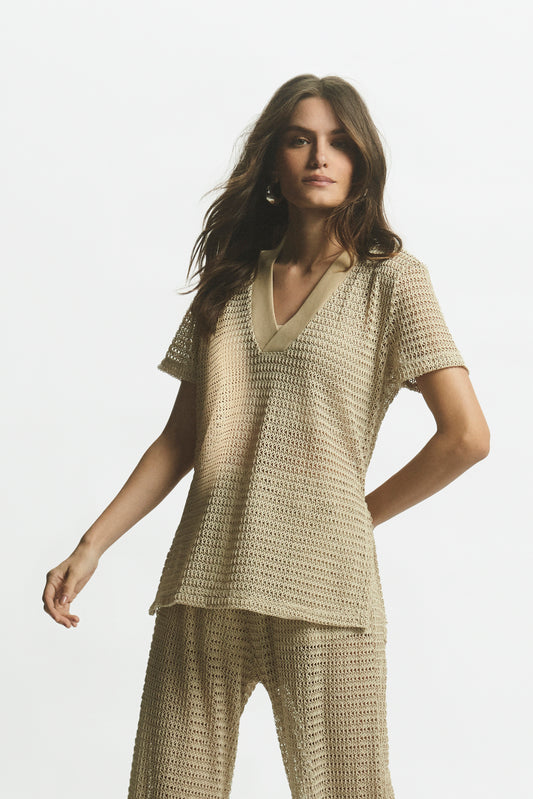 BLUSA CROCHET KRONNE