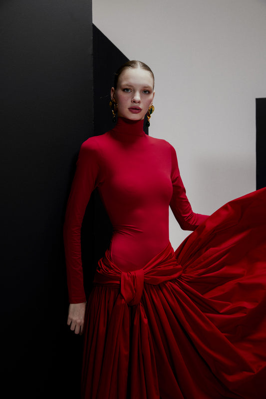 VESTIDO LONGO AMARRAÇÃO KRONNE