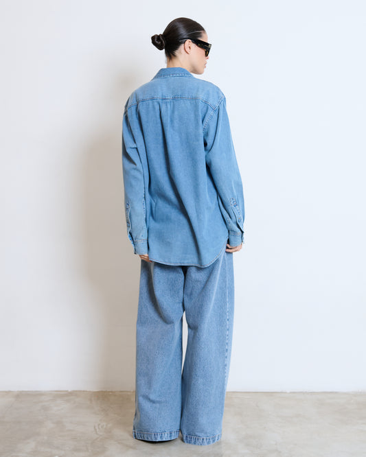 CAMISA OVER JEANS KRONNE