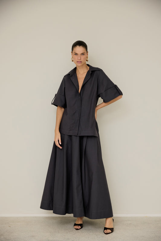 CAMISA DE BOTÃO COM MARTINGALE KRONNE