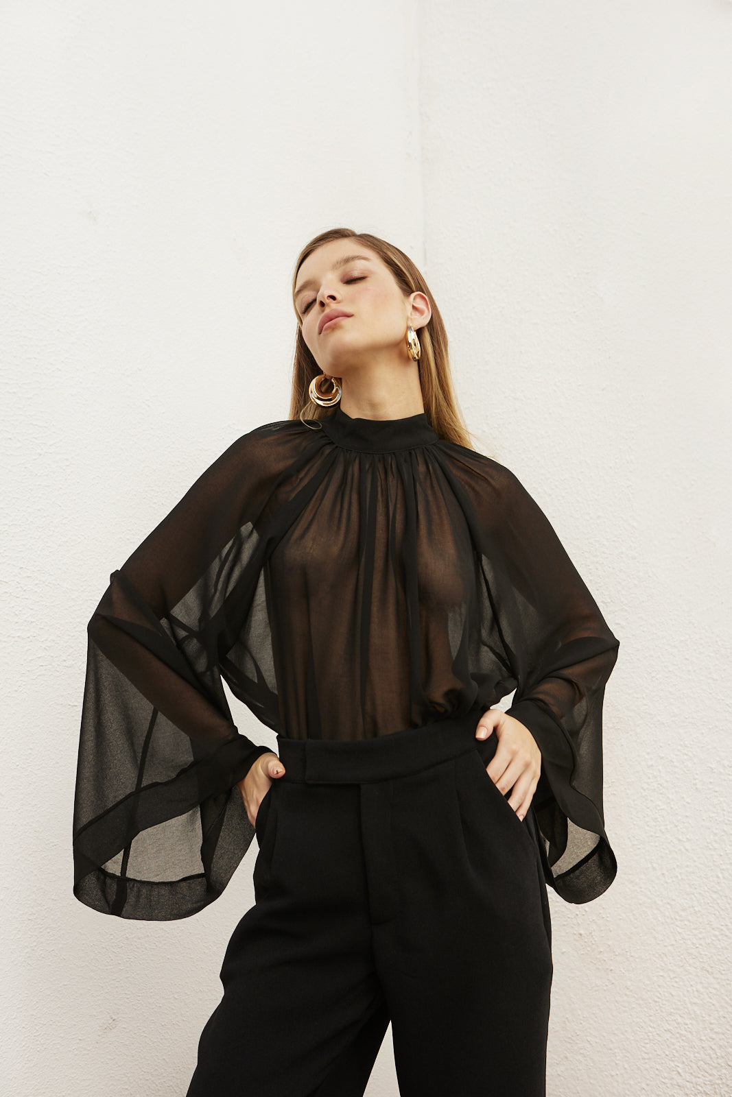 Blusa manga ampla - Kronne
