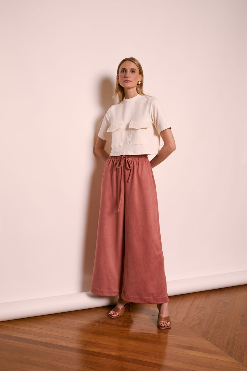 Calça Pantalona Alfaiataria - Kronne