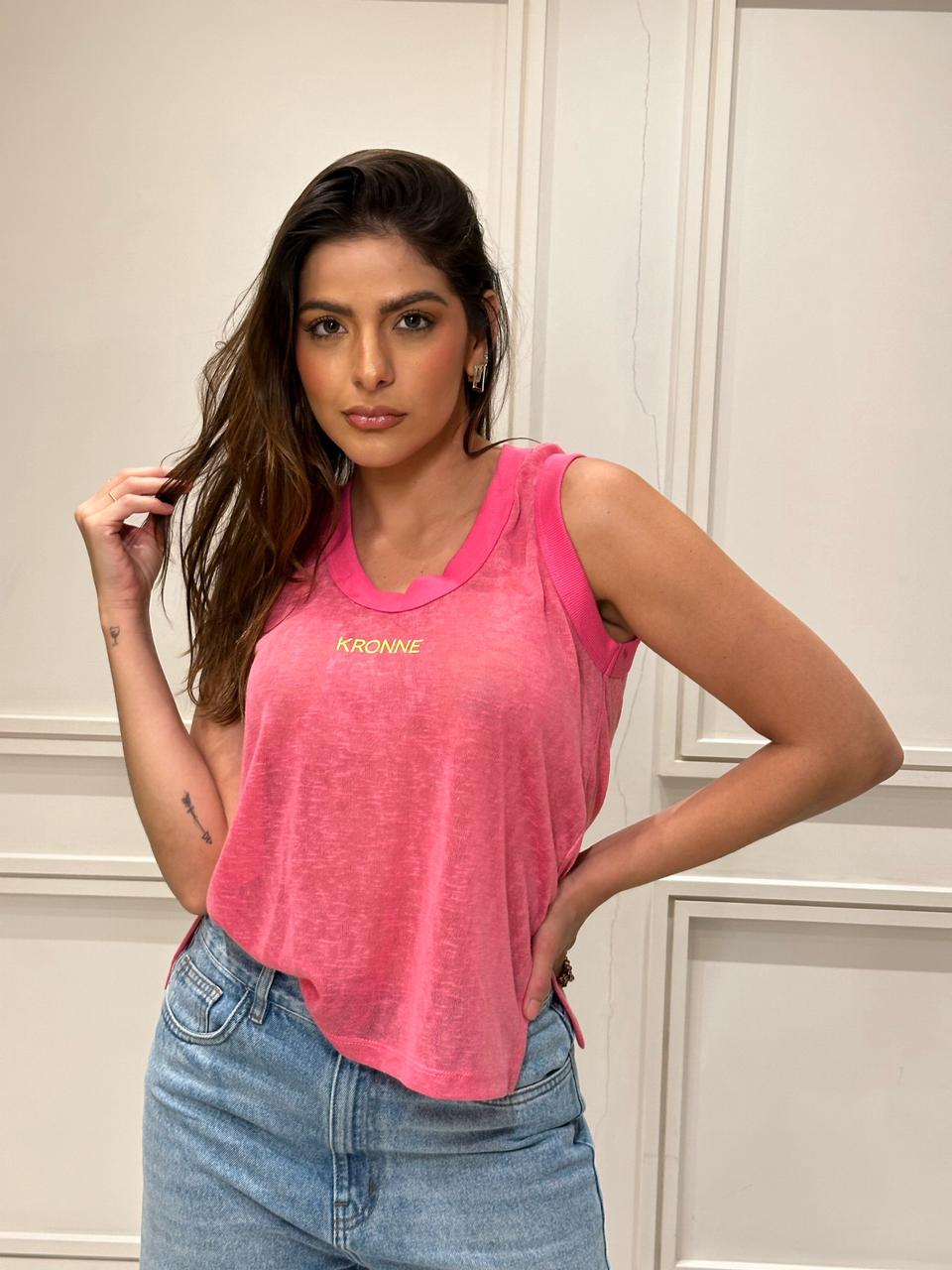 Regata decote amplo - Kronne