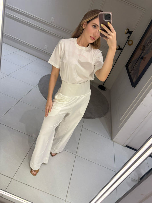 CONJUNTO BLUSA E CALÇA PALA LARGA KRONNE