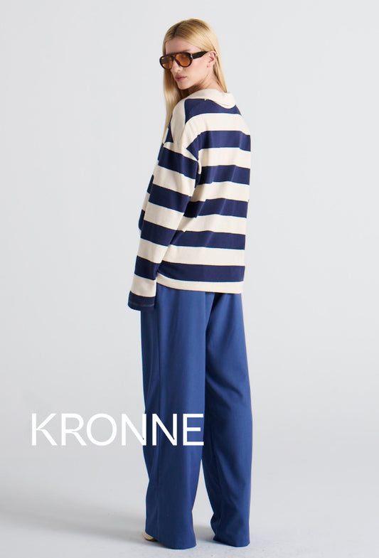 BLUSA OVERSIZED GOLA POLO KRONNE
