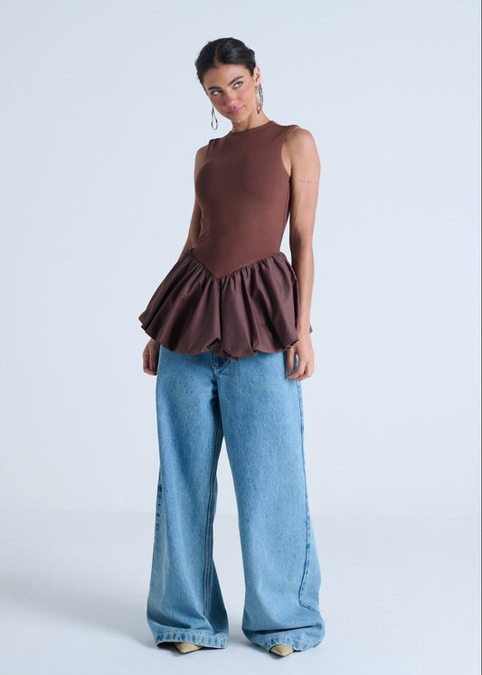 BLUSA REGATA PEPLUM