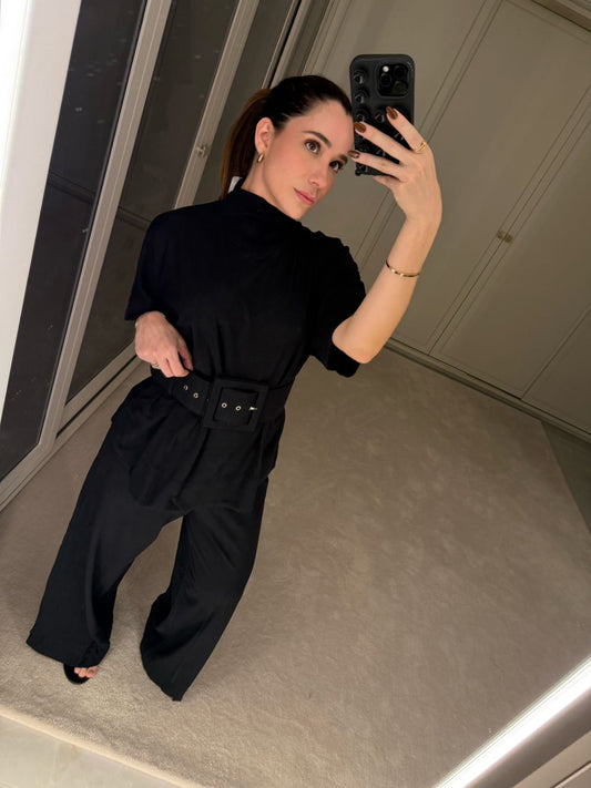 CONJUNTO BLUSA GOLA ALTA + CALÇA COMFY KRONNE