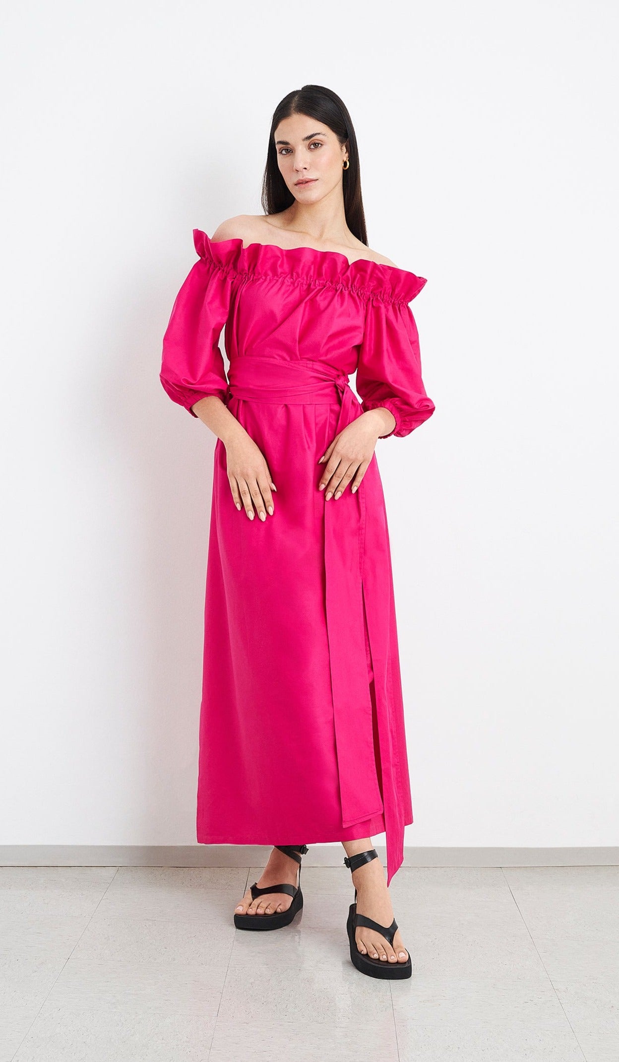 Vestido Ombro a Ombro - Kronne