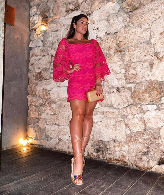 Vestido guipir - Kronne