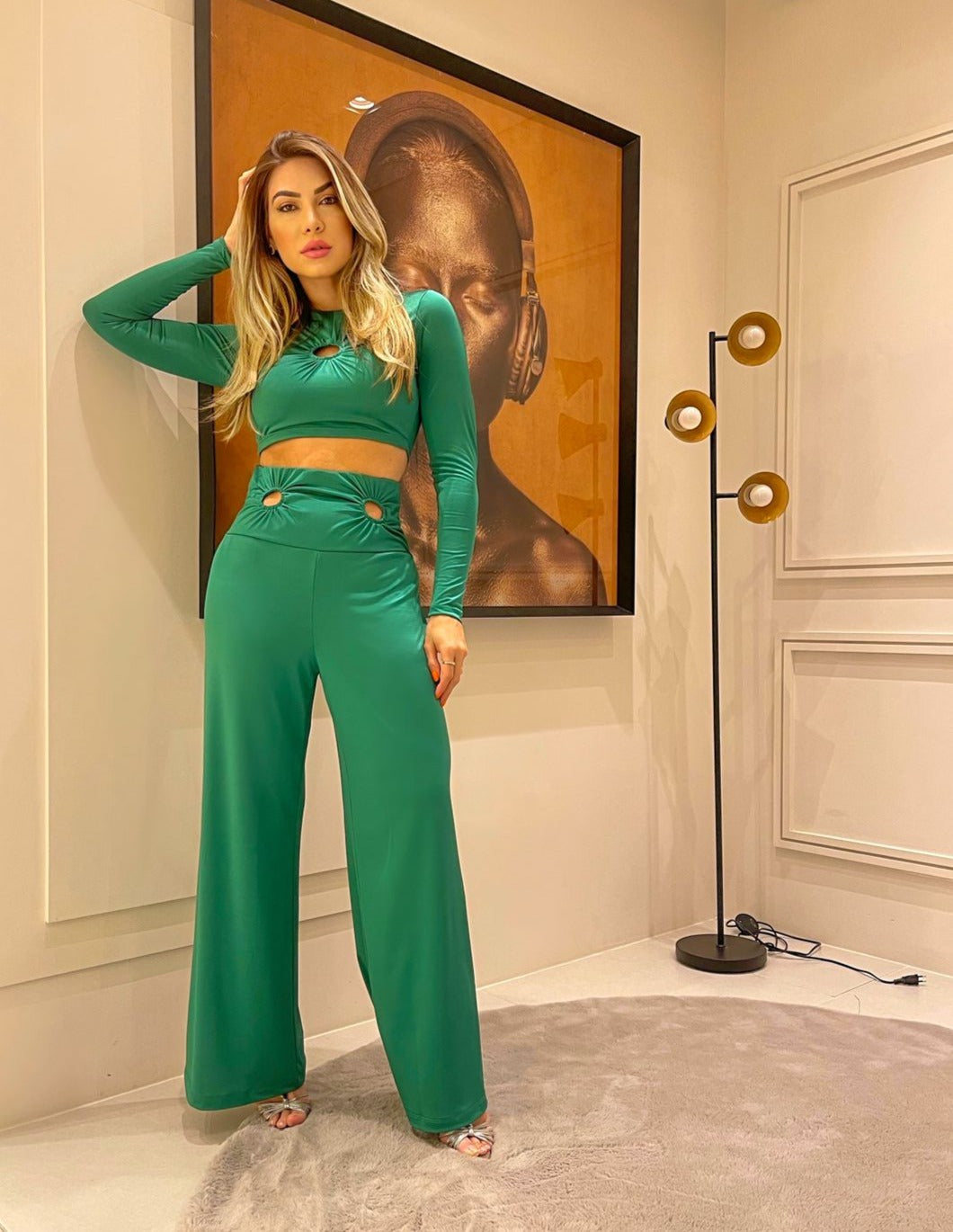 Conjunto Blusa e Calça
