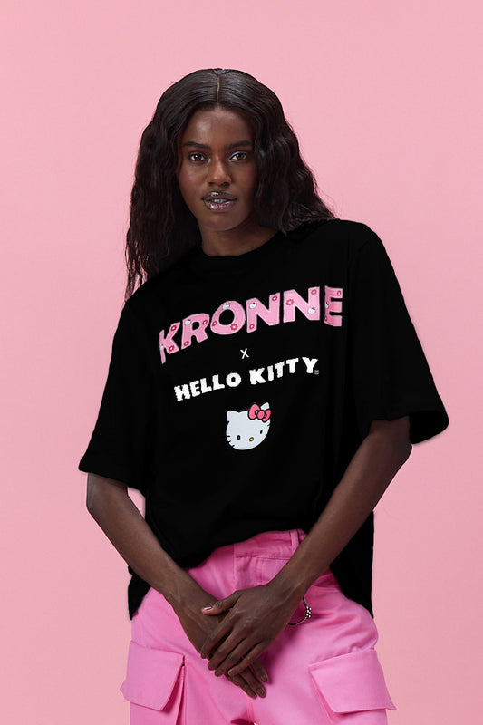 T-shirt oversized KRONNE X HELLO KITTY