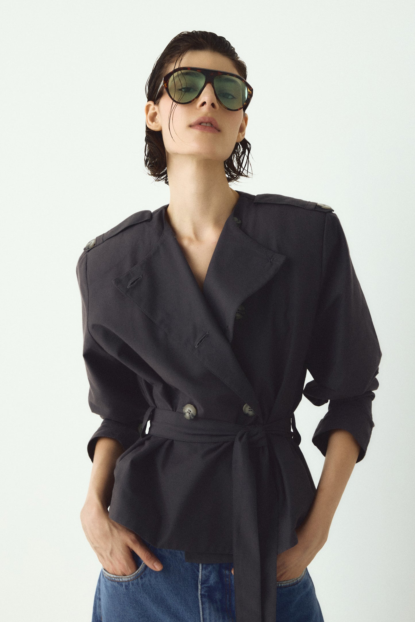 JAQUETA COM MARTINGALE KRONNE