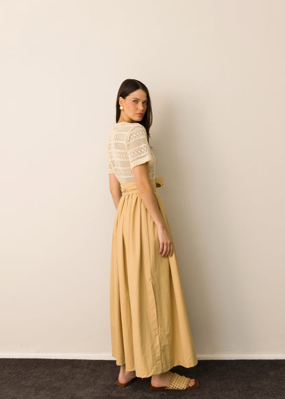 VESTIDO TRICÔ LONGO KRONNE