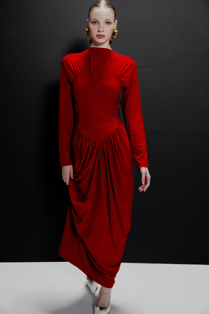 VESTIDO LONGO HEART KRONNE