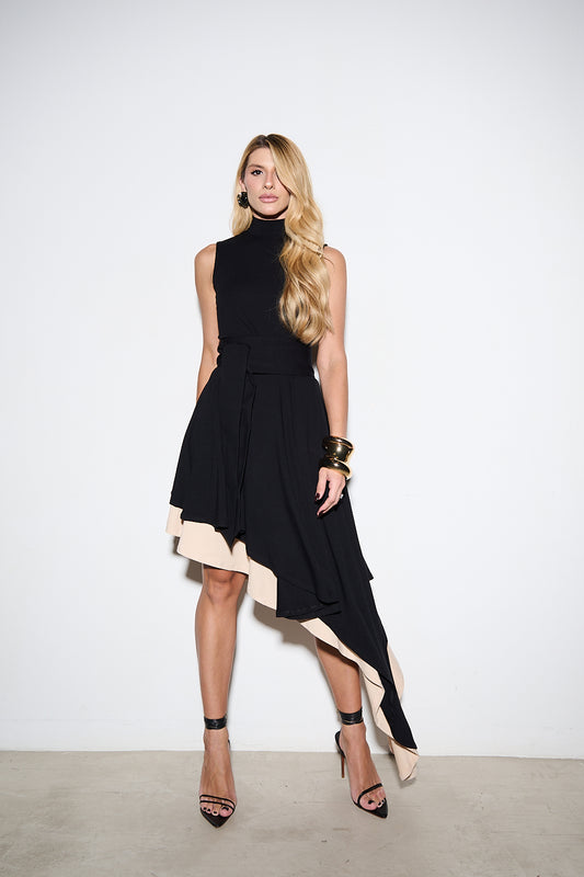 VESTIDO ASSIMÉTRICO KRONNE