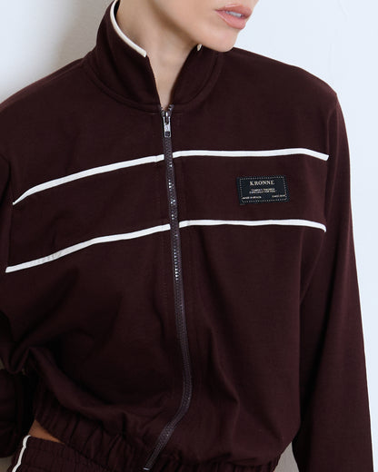 CONJUNTO CASACO E CALÇA COM VIÉS KRONNE