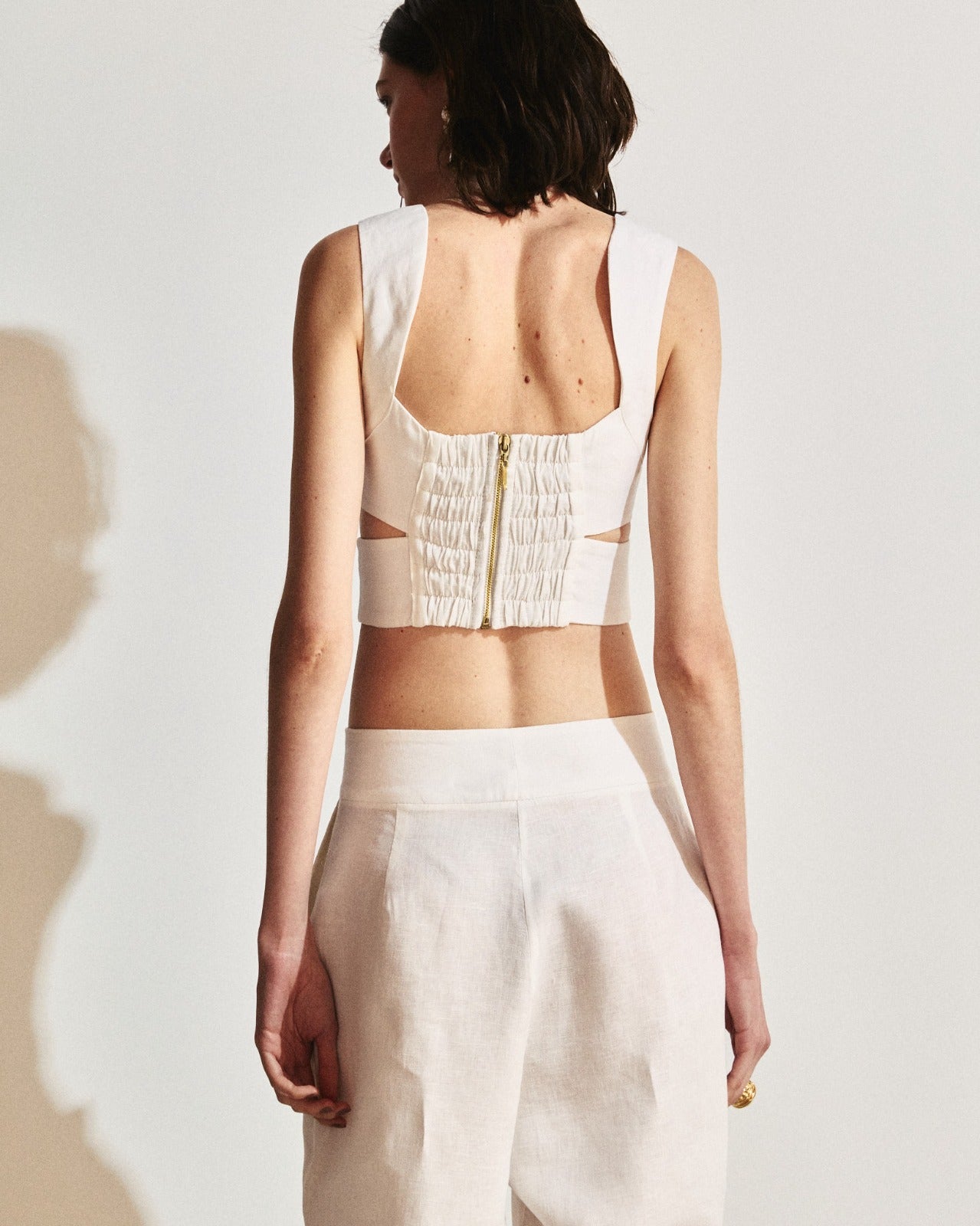 CALÇA ALFAIATARIA RETA LINHO KRONNE