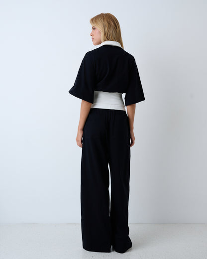 CONJUNTO BLUSA GOLA POLO E CALÇA KRONNE