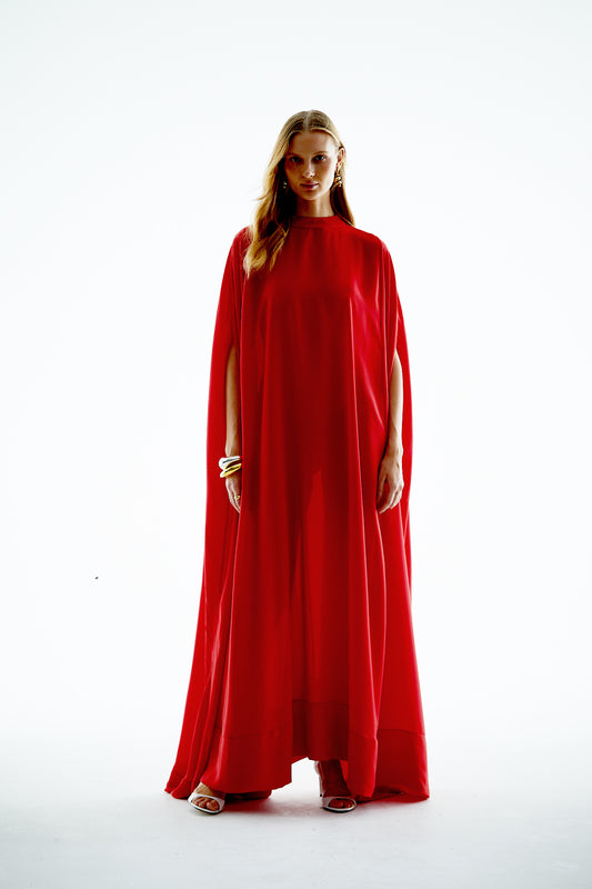 VESTIDO AMPLO SEM MANGAS KRONNE