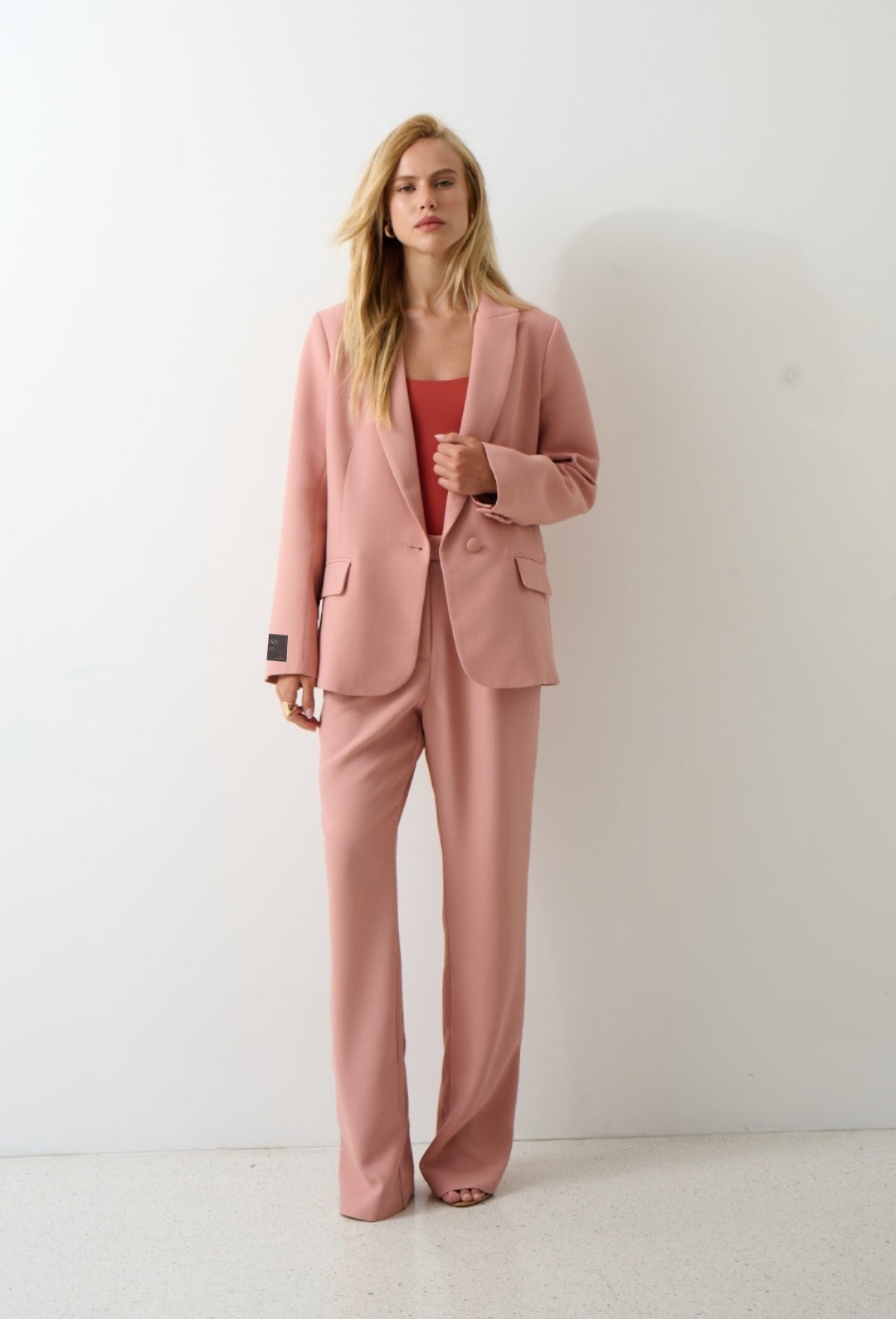 BLAZER SLIM COM FENDA