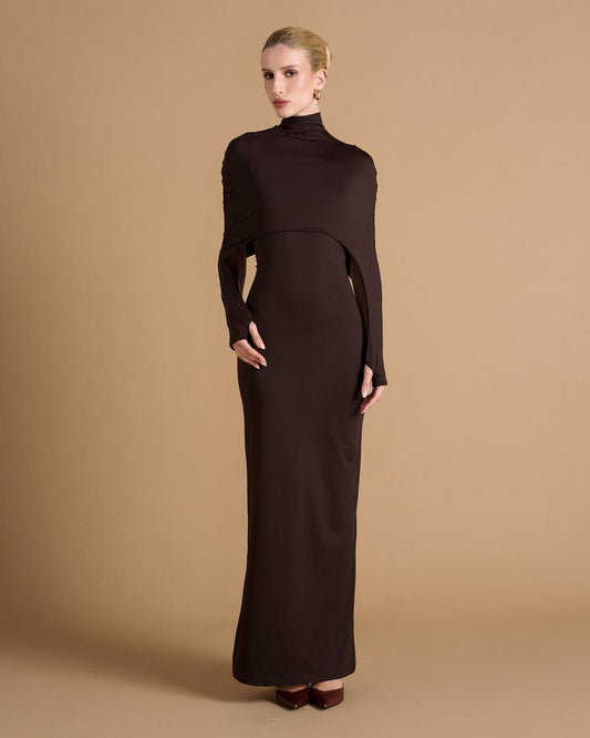 VESTIDO MINIMALISTA LONGO KRONNE