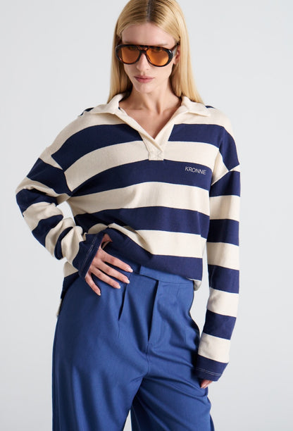 BLUSA OVERSIZED GOLA POLO KRONNE
