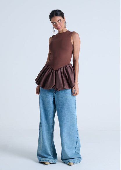 BLUSA REGATA PEPLUM