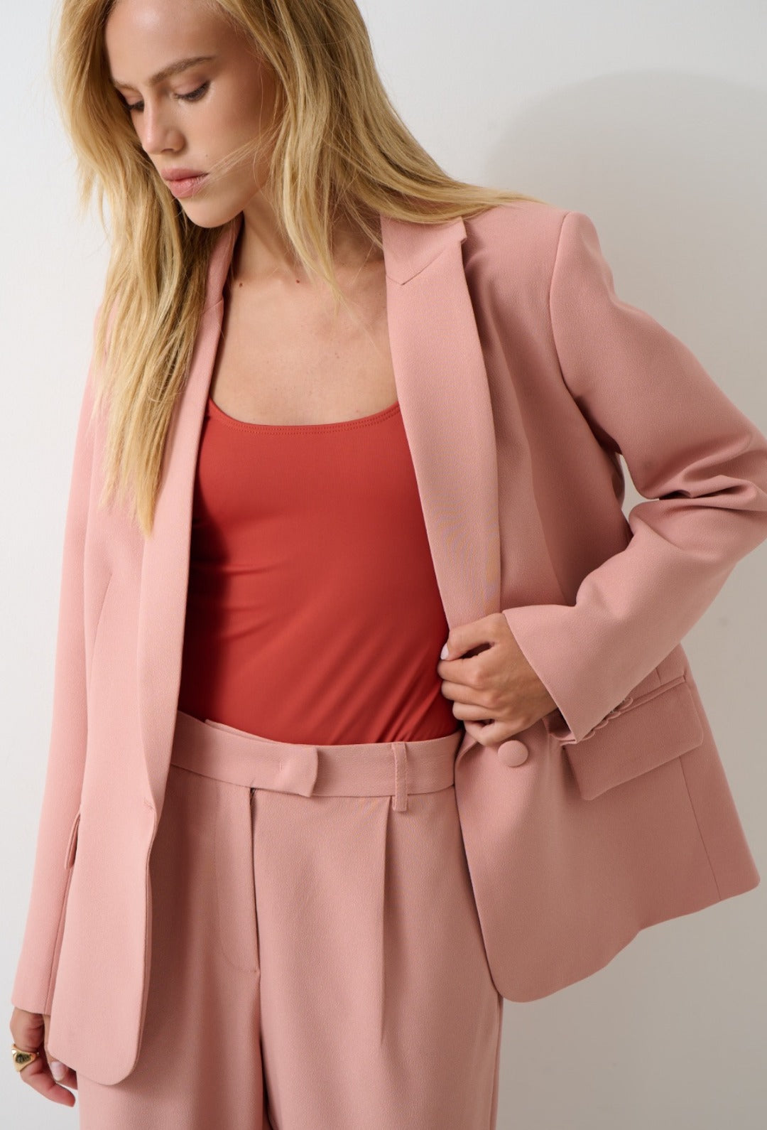 BLAZER SLIM COM FENDA