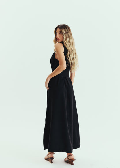 VESTIDO RETO COM FAIXA KRONNE